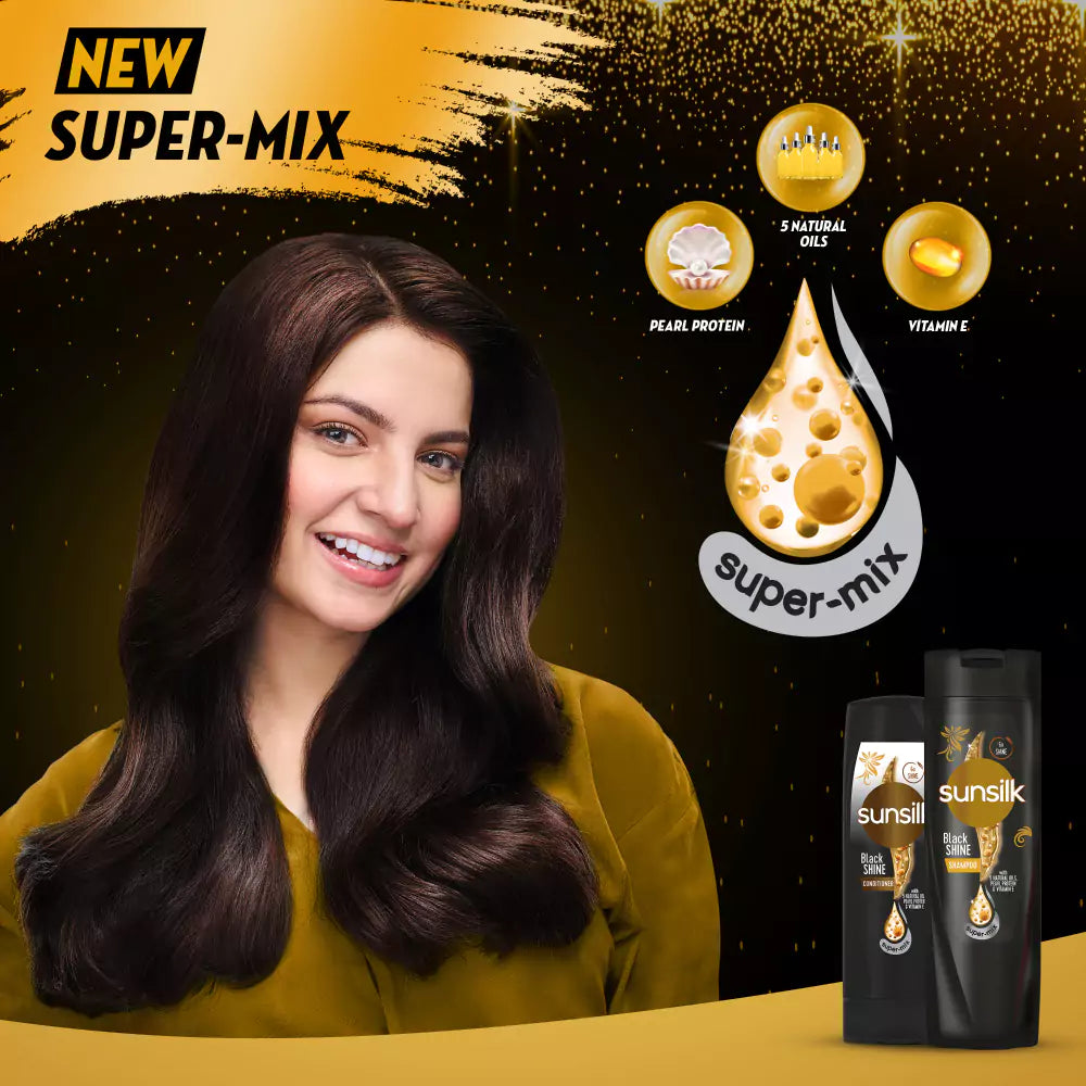 Sunsilk Black Shine Conditioner 180Ml