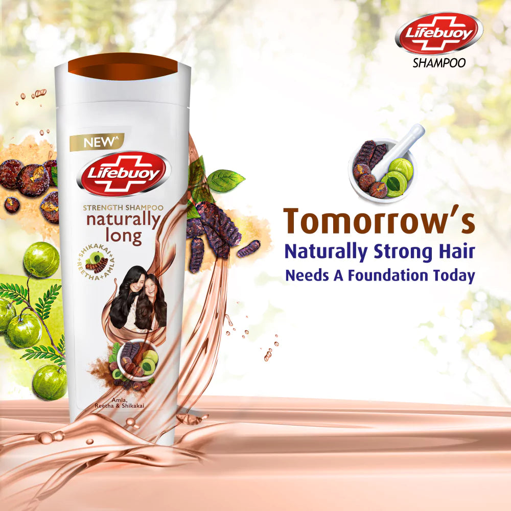 Lifebuoy Shampoo Naturally Long 650Ml