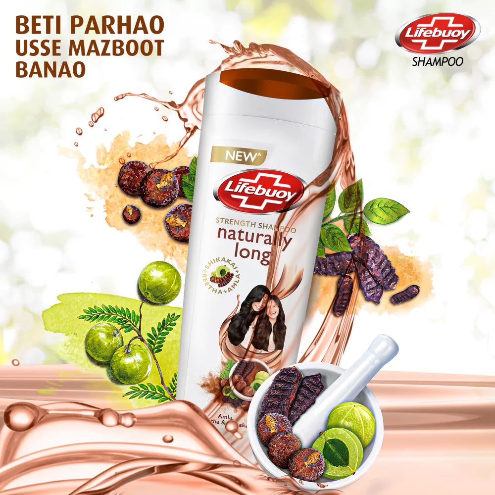 Lifebuoy Shampoo Naturally Long 650Ml