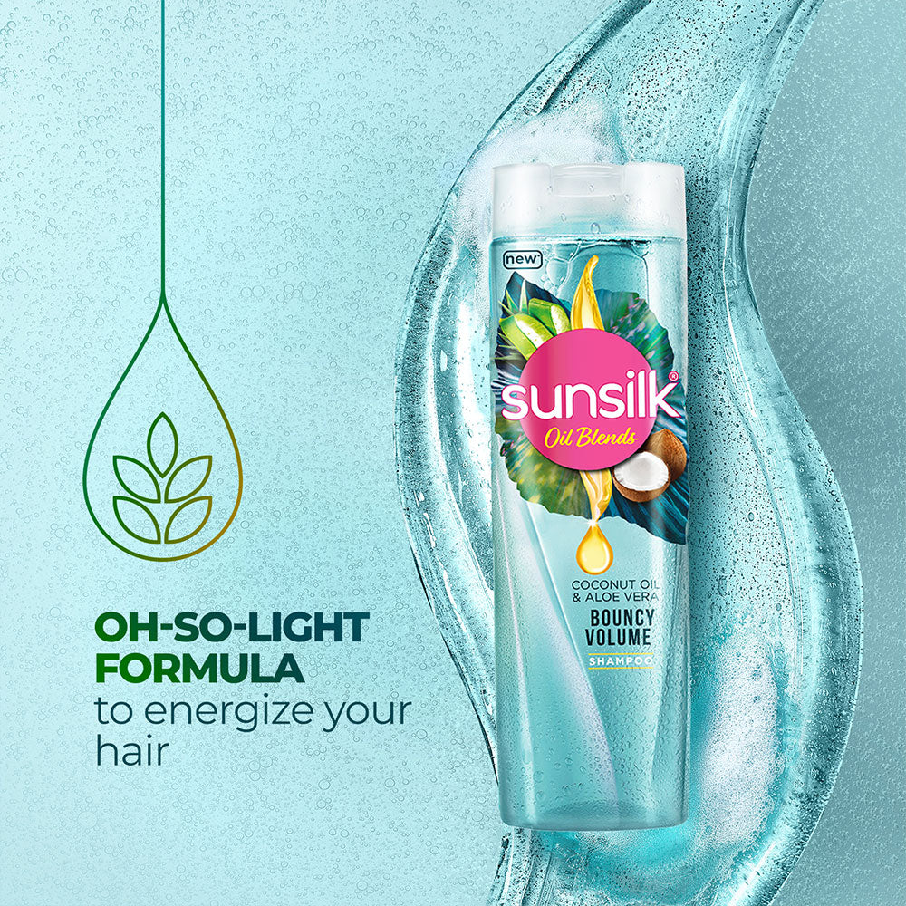 Sunsilk Shampoo COCONUT OIL & ALOE VERA 380ml