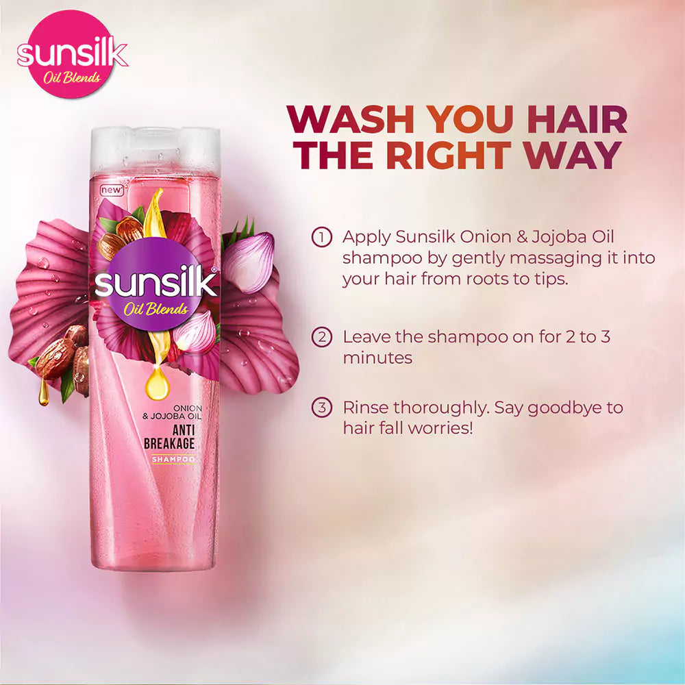 Sunsilk Shampoo ONION & JOJOBA OIL 380ml