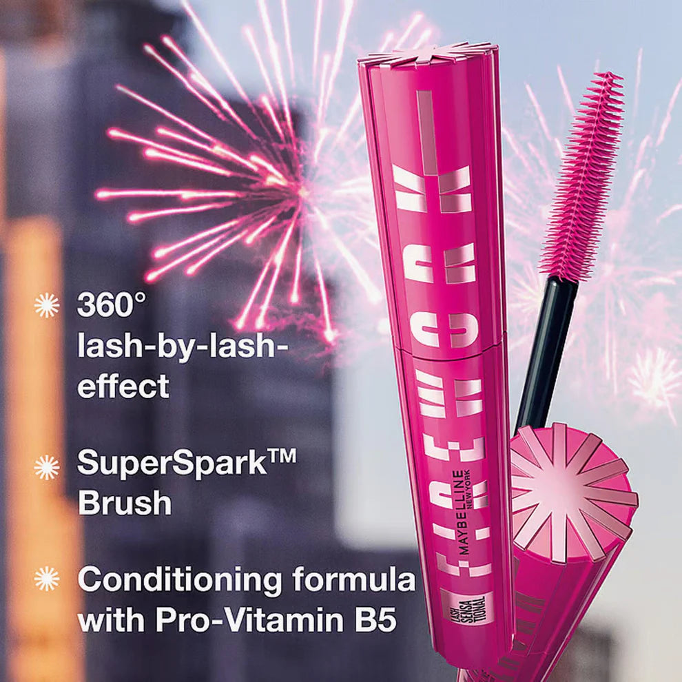 Maybelline New York Lash Sensational Firework Mascara 801 Very Black 10ml