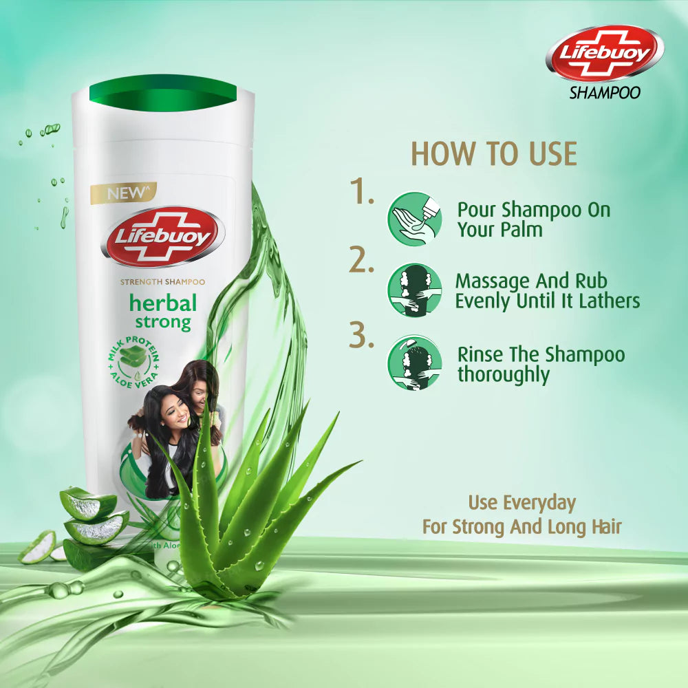 Lifebuoy Shampoo Herbal 370Ml