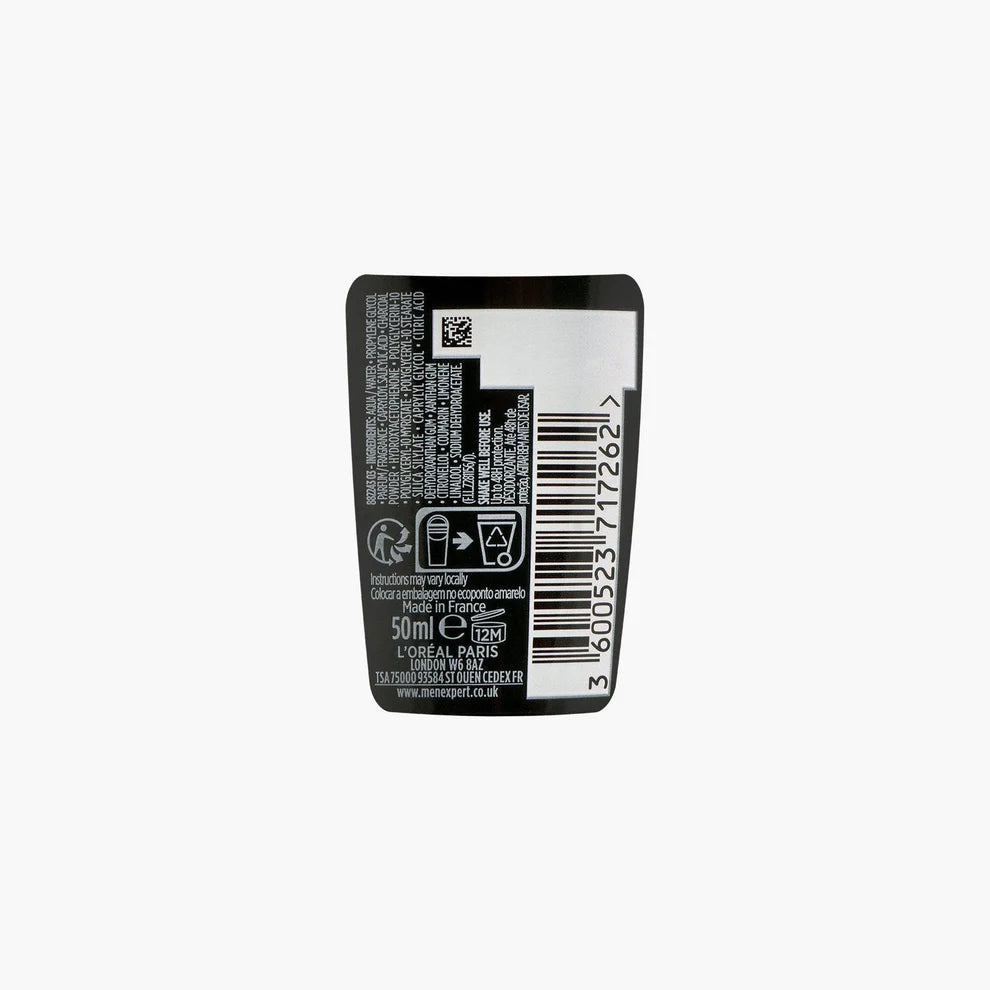 L'Oreal Paris Men Expert Carbon Protect Total Protection 48H Deodorant Roll-On 50ml