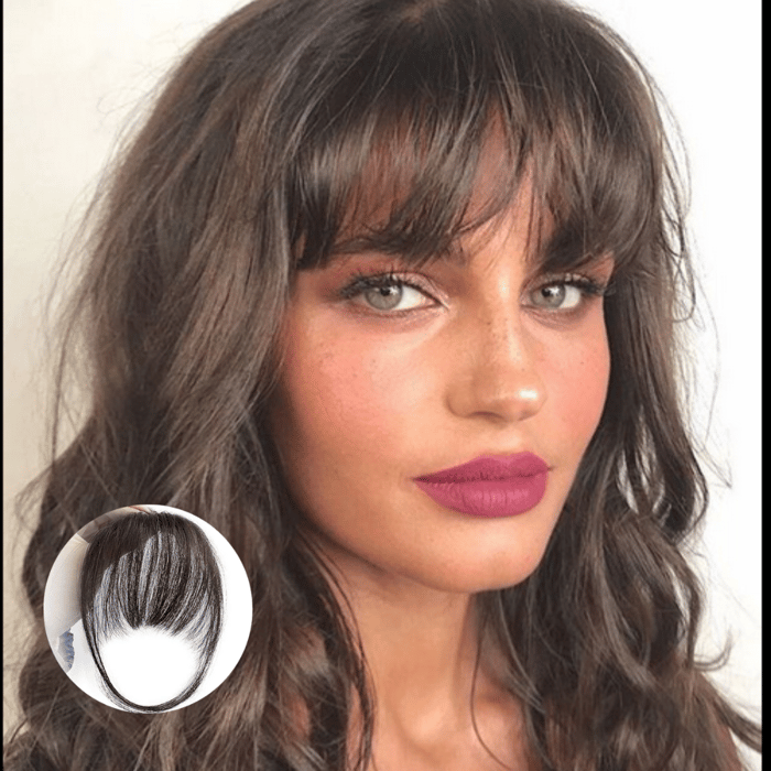 Clip in Bangs π