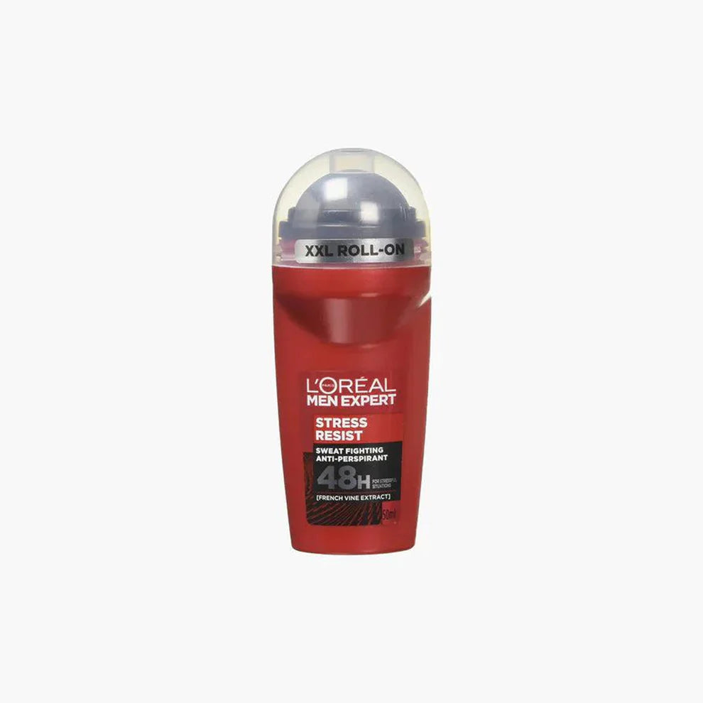 L'Oreal Paris Men Expert Stress Resist 48H Sweat Fighting Anti-Perspirant Roll-On 50ml