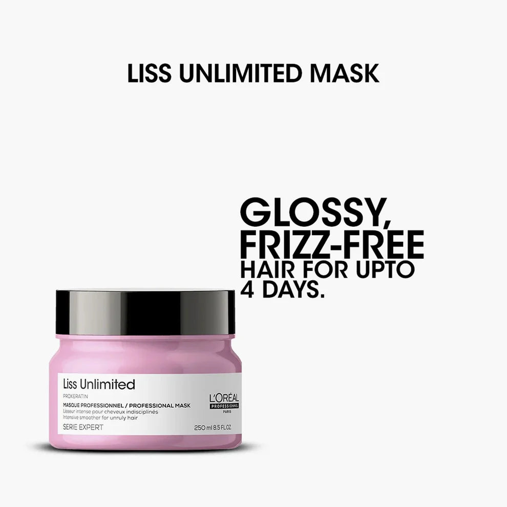 L'Oreal Professionnel Serie Expert Liss Unlimited Professional Mask For Unruly Hair 250ml
