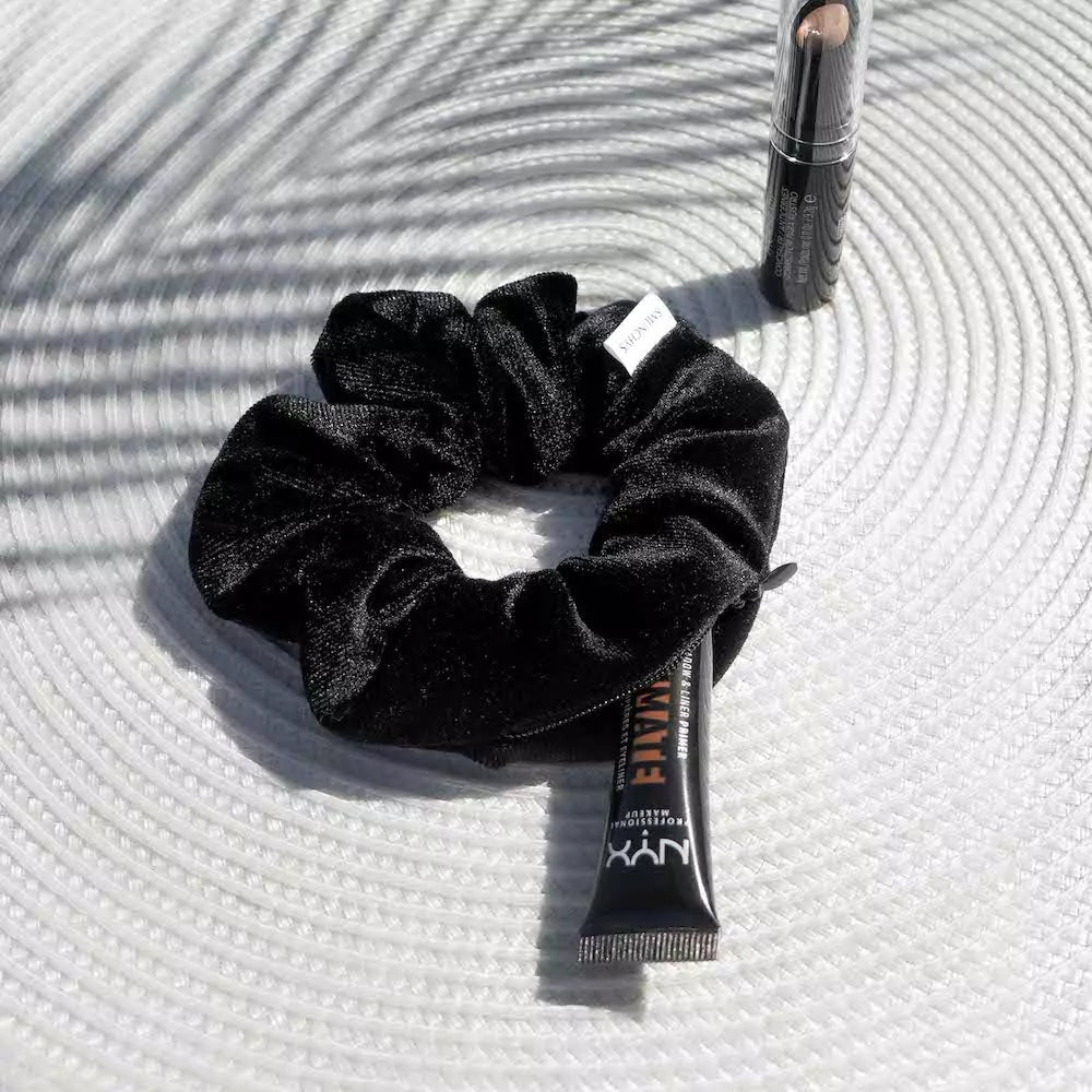Scrunchie With Zipper Pocket Storage