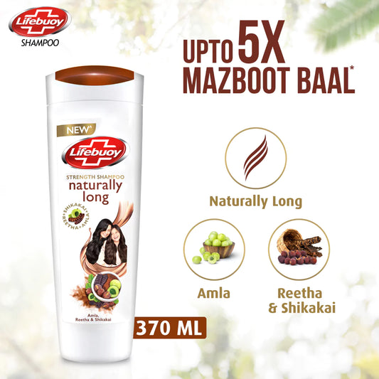 Lifebuoy Shampoo Naturally Long 370Ml