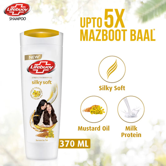 Lifebuoy Shampoo Silky Soft 370Ml