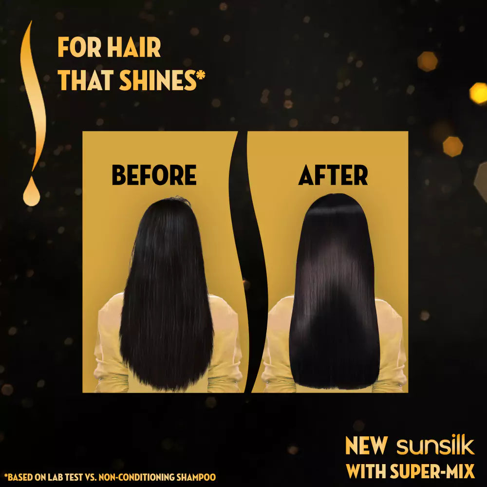 Sunsilk Stunning Black Shine Shampoo - 660ml
