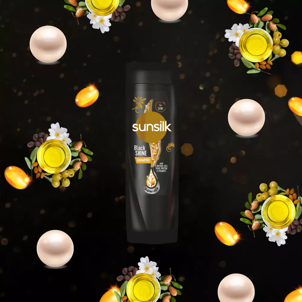Sunsilk Stunning Black Shine Shampoo - 660ml