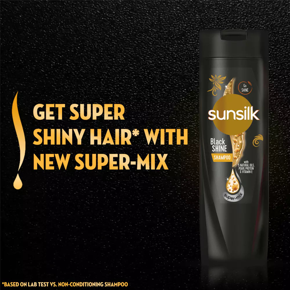 Sunsilk Stunning Black Shine Shampoo - 660ml