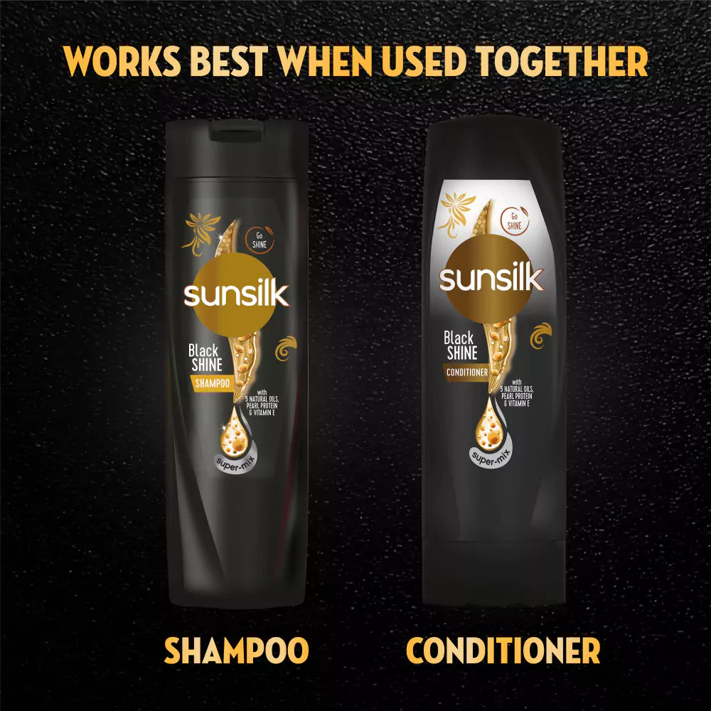 Sunsilk Stunning Black Shine Shampoo - 660ml
