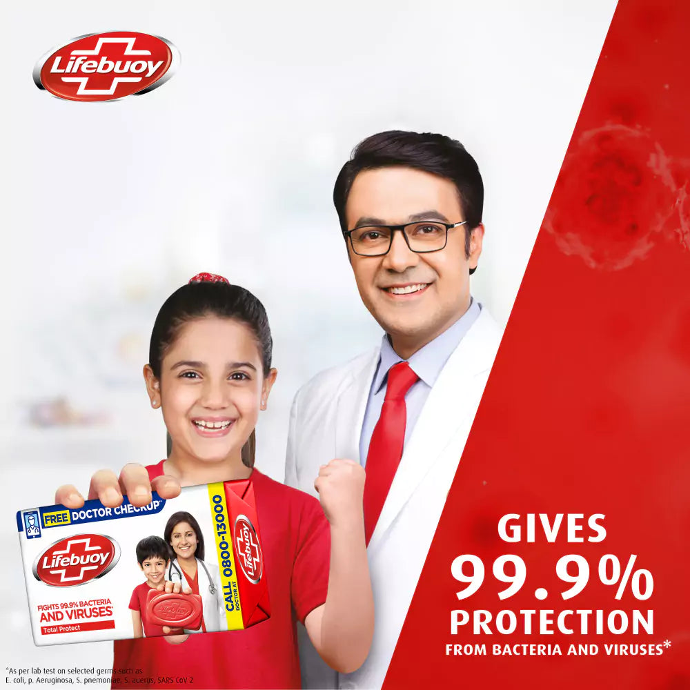 Lifebuoy Total Bar (Red) 130G